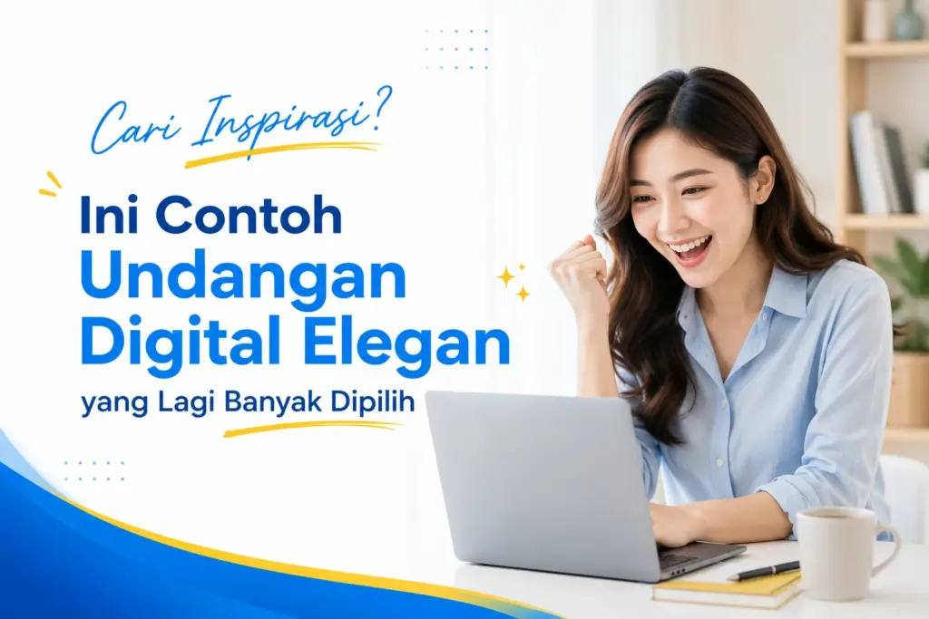 Ini Contoh Undangan Digital Elegan yang Lagi Banyak Dipilih