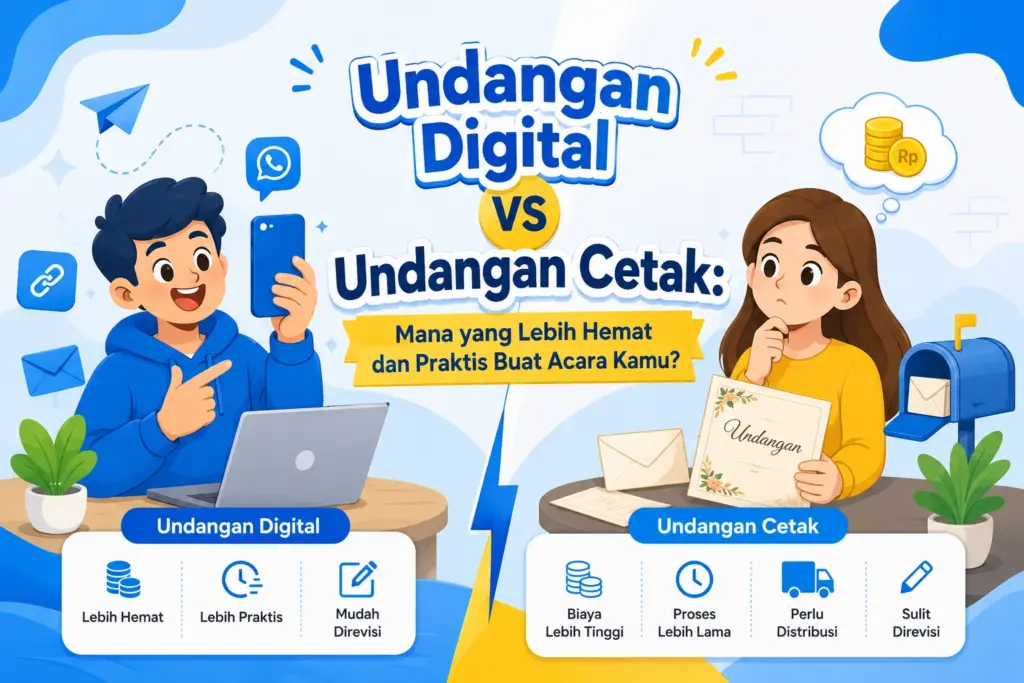 undangan digital vs undangan cetak, mana yang lebih hemat dan praktis?