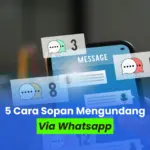 cara sopan mengundang lewat whatsapp
