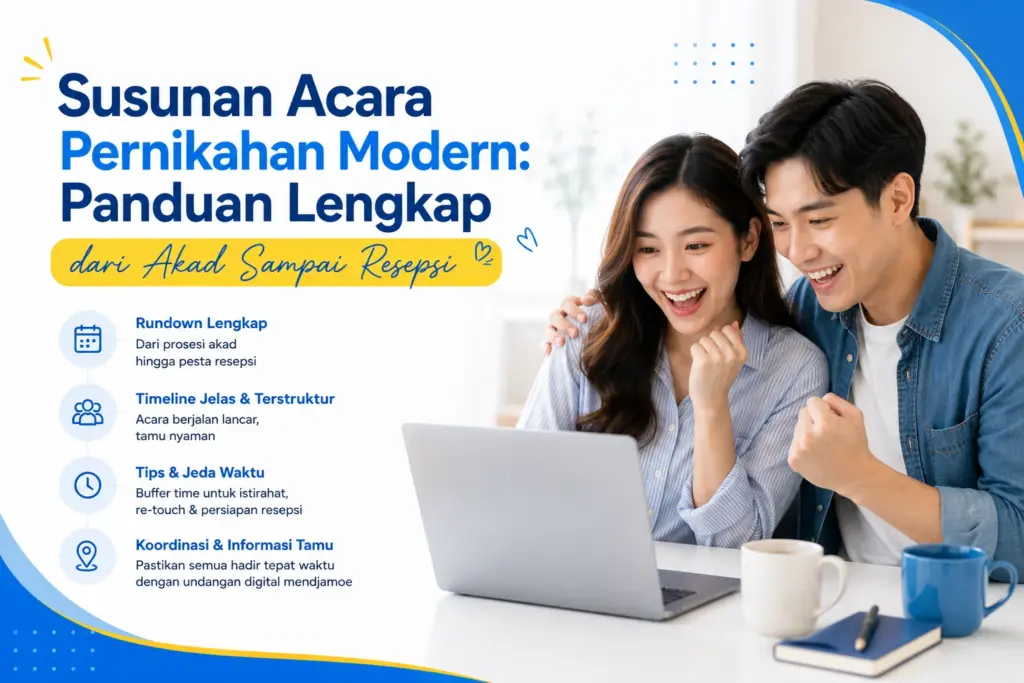 Susunan Acara Pernikahan Modern: Panduan Lengkap dari Akad Sampai Resepsi