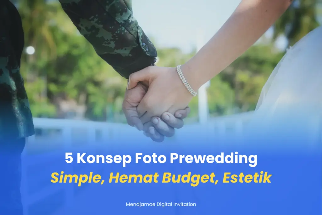 konsep foto prewedding