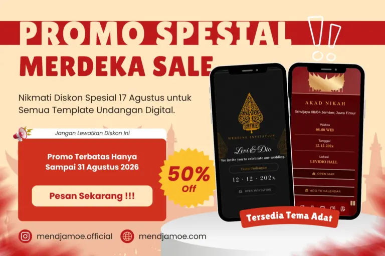 diskon spesial kemerdekaan hut ri